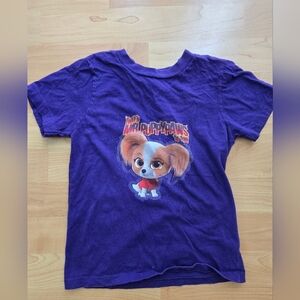 Purple Kids Mr. Puppypaws Shirt